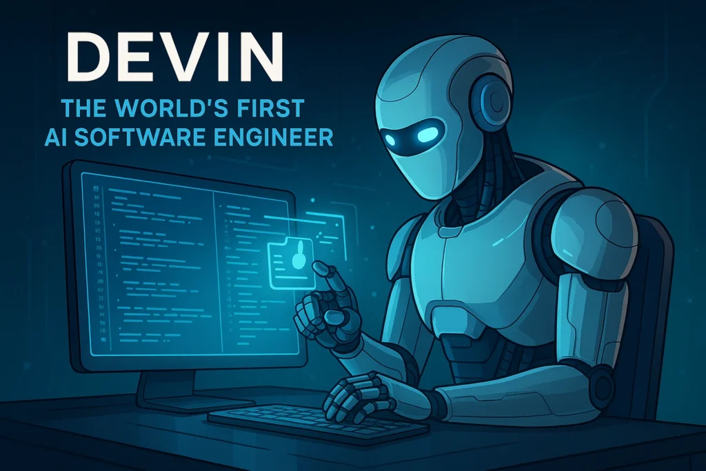 Devin AI agent programming software independently.